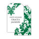 Damask Hanging Gift Tags with Organza Bags Image 7 of 13
